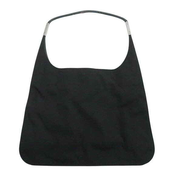 vtg GUCCI black nylon shoulder bag 001-3167 - Picture 8 of 13